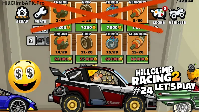 Hill Climb Racing 2 best upgrades coins guide
