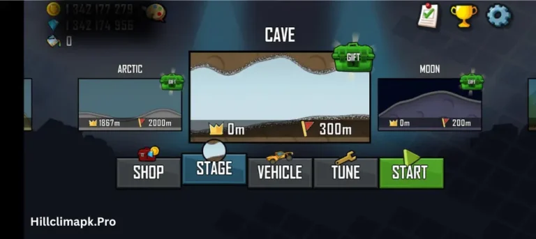 hill climb racing all map unlocked