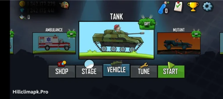 hill climb racing all vahicles